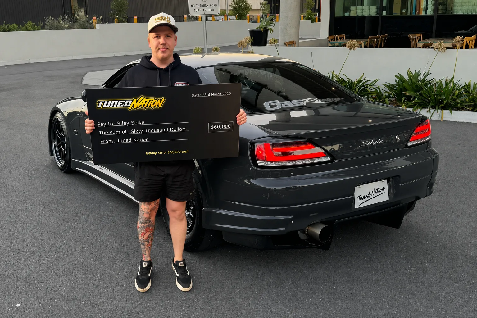 Tuned Nation winner handover